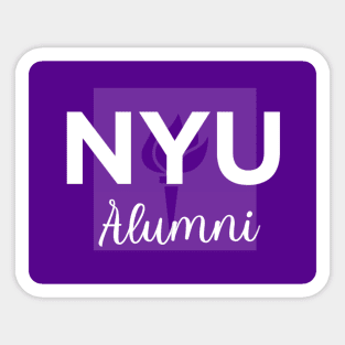 University of New York Alumni Sticker